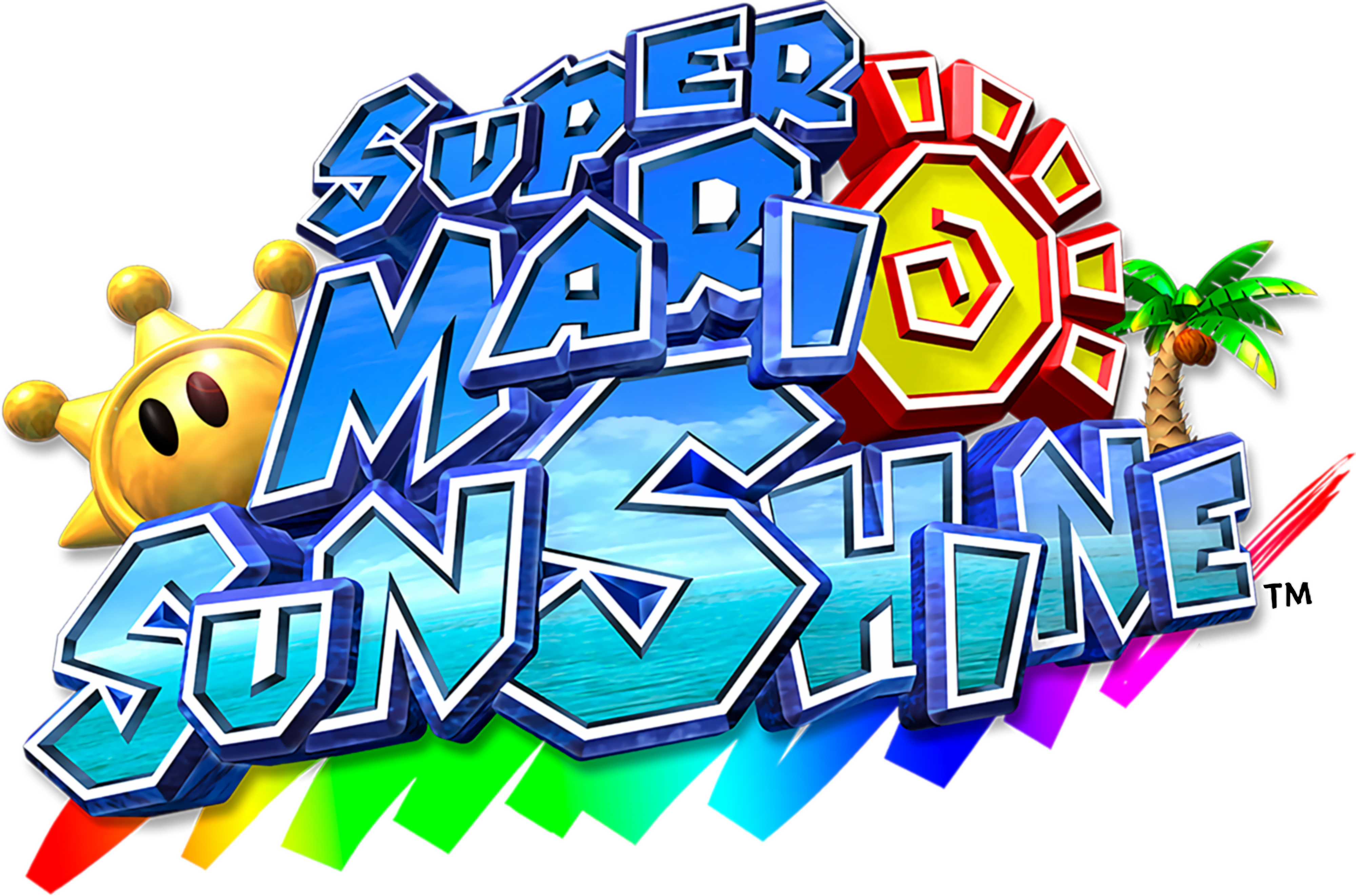 Logo Super Mario Sunshine